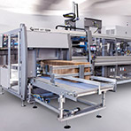 Case packer with double picking gripper